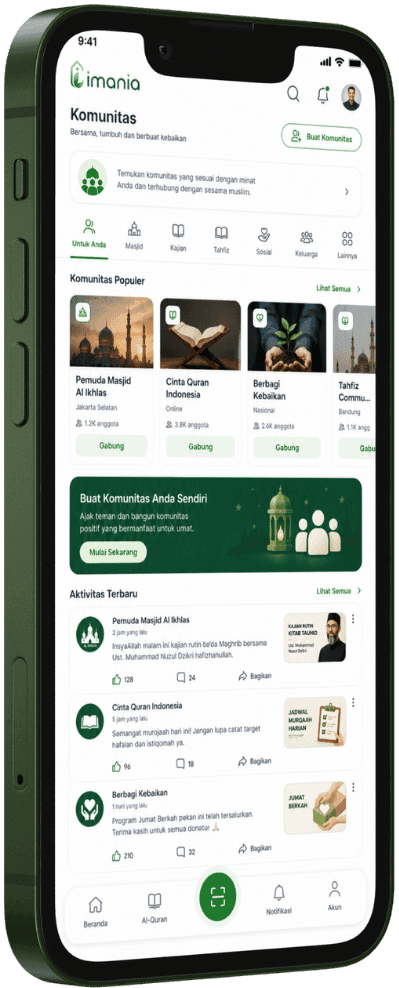 Connect, learn, and share goodness. — Imania